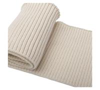 IKFGTJRE Polsini Elastici a Costine 12 cm Maglia Sottile e Morbida in Lana Elasticizzata a Coste Maglione Scollo Polsini Orlo allungabile Accessori di Abbigliamento Fai-da-Te per Cucire(Apricot)