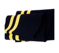 IKFGTJRE Polsini Elastici a Costine Grande Costola 700gsm Cotone 15 * 80 CM Addensare Strisce Elasticizzate Tessuto A Maglia per Cucire(Black Yellow-01)