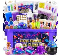 iKidiki Slime per Bambini 6 7 8 9 10 11 12 Anni, Giochi Bambina 6-12 Anni Femmina Galaxy Slime Fluffy Regalo Bimba 6-12 Anni Slime Kit Lavoretti Creativi per Bambini Pozioni Magiche Bambina Giocattoli