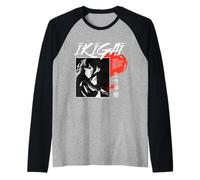 Ikigai, Concept Design Giapponese, Senso dello Scopo Maglia con Maniche Raglan