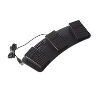 iKKEGOL PC USB Triple Foot Switch Tastiera Mouse Control Action 3 Tre Pedali HID per Gioco PC Portatile Ospedale (Cavo USB 2 M/6 piedi)