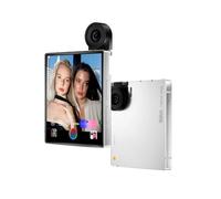 IKKO MindOne Pro Smartphone AI, Display AMOLED 4", Dual OS Android 15, Vetro Zaffiro, Fotocamera 50MP con OIS, 8GB RAM, 256GB, Connettività Globale, Bianco