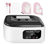 iklestar Paraffina Per Mani E Piedi, 3,5L Dispositivo Alla Paraffina Domestico Con Timer Automatico, Indicata Per Chi Soffre Di Artrite, Scalda Cera, Set Nutriente E Idratante, Colore Bianco