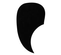 IKN chitarra acustica Pickguard Comma Forma 3M autoadesivo PVC graffiatura di plastica Piatto, Nero