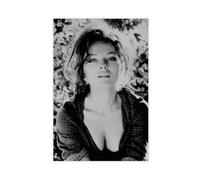 IKNBQIZH Poster su tela con attrice Romy Schneider (13), decorazione artistica da parete per soggiorno, camera da letto, 30 x 45 cm