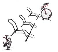 Ikodm, 3 portabici da terra da 16 a 29 pollici, autoportante, adatto per tutte le ruote anteriori o posteriori, garage, per la casa o il vostro negozio di biciclette, 44,5 x 41,5 x 37 cm