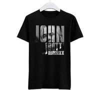 IKOKO John Gotti Mafia Unisex 100% Cotton Short-Sleeve T-Shirts Black XXXL