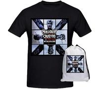 IKOKO Malevolent Creation in Cold Blood Graphic Unisex 100% Cotton Short-Sleeve T-Shirts Black L