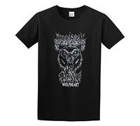 IKOKO Moonspell Wolfheart Unisex 100% Cotton Short-Sleeve T-Shirts Black XL