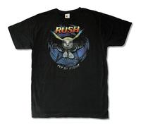 IKOKO Rush Fly By Night Owl Album Cover Unisex 100% Cotton Short-Sleeve T-Shirts Black XXL