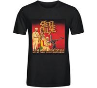 IKOKO Steel Pulse Rastafari Centennial Funny Unisex 100% Cotton Short-Sleeve T-Shirts Black S