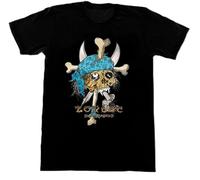 IKOKO Zorlac Skull & Sword Pushead Skateboard Unisex 100% Cotton Short-Sleeve T-Shirts Black S