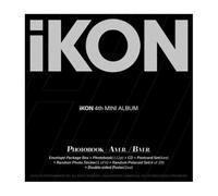 iKON FLASHBACK 4th Mini Album PhotoBook 2 Version SET CD+112p PhotoBook+6p PostCard SET+1ea Photo Sticker+4p Polaroid SET+Tracking Sealed