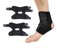 IKOPFLN 1 Paia Supporto caviglia per uomini e donne - Tutore contro distorsioni in neoprene traspirante e regolabile per la corsa, palla canestro