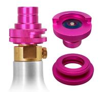 IKOPFLN 1 Pezzi gasatore acqua frizzante,Adattatore Rapido CO2 per Bolle Soda,CO2 Quick Adapter CO2 Adattatore Rapido Compatibile per Bombola Soda stream,Compatibile Gli Duo/Art/Terra Soda,TR21-4