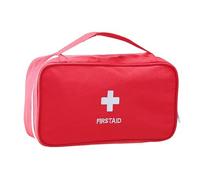 IKOPFLN 1 pezzo Rosso Borsa Pronto Soccorso, Kit di Primo Soccorso Vuota Pacchetto di per Casa in nylon per le emergenze a casa, in ufficio, in escursionismo (Rosso M)