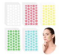IKOPFLN 800 Pezzi Cerotti Brufoli, Invisibile Naturale Hydrocolloid Patch 2 in 1 Giorno e Notte Che Invisibile Patch Brufoli Assorbenti Impermeabile e Traspirante, pimple patch