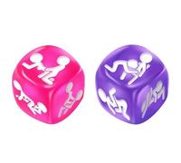 IKOPFLN Dadi Divertenti per Le Coppie, Giochi di Coppia, Gioco Giocattolo Umorismo Coppia Regalo Amico San Valentino e Vacanza intrattenimento bruto, 2 pezzo