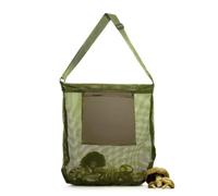 IKOPFLN Zaino Funghi Cesto Per Funghi Borsa Per La Caccia Ai Funghi Borsa Per La Raccolta Della Frutta Borsa Per La Raccolta Con Custodia In Rete Di Grande Capacità Tracolla Regolabile