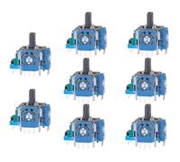 IKPEK 6 joystick + 6 potenziometri 2K3 Ohm di ricambio per controller PS5, sensore analogico 3D ruota, stick joystick Rocker modulo di ricambio per controller Playstation 5 DualSense