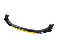 IKQOZPGN Spoiler Paraurti Anteriore per Auto per Alfa Romeo Mito 2008-2019, Modificato Diffusore Splitter Frontali per Car Decorazione Pala Anteriore Protezione Paraurti Mento e Labbro,A-Yellow