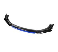 IKQOZPGN Spoiler Paraurti Anteriore per Auto per Fiat Bravo 2008-2012, Modificato Diffusore Splitter Frontali per Car Decorazione Pala Anteriore Protezione Paraurti Mento e Labbro,A-Blue
