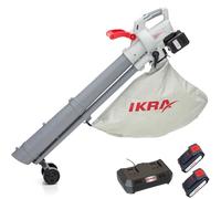 IKRA aspiratore soffiatore 3in1 IALS 2-20, 2 batterie 20V e caricabatterie