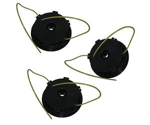 IKRA bobine DA-F15, 73500600-3, set di 3 pezzi, bobine per decespugliatori BF 25, BF 33, BF 43, IBF 25