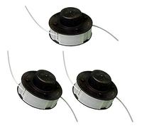 IKRA Bobine di Fili sostitutive (DA) Set da 3 13005001-3 Rocchetto per tagliabordi 350, IGT 600, etc