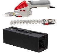 IKRA cesoie per erba e arbusti a batteria 2in1 IGBS 1054 LI 7,2V, durata max. 175 min., incl. batteria caricabatterie e borsa