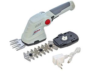 IKRA cesoie per erba e arbusti a batteria 2in1 IGBS 3.6 USB 3,6V, in ttacco USB