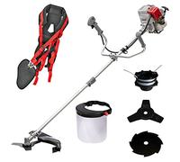 IKRA decespugliatore a benzina IBF 31-4, incl. bobina, 2 lame, tracolla professionale e scudo protettivo, 31 cm³, 0,7 kW