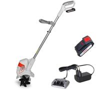 IKRA motozappa senza cavo IAMH 20, larghezza di lavoro 19 cm, profondità di lavoro fino a 15,5 cm, autonomia max. 30 minuti, incl. batteria e caricabatterie