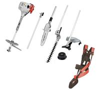 IKRA Multitool a benzina IBKH 52-1 4 in 1, 51,7 cm³, 1,5 kW, con tracolla