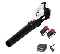 IKRA soffiatore ICB 20, con 2 batterie da 20 V e caricabatterie, 150 km/h