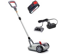 IKRA tosaerba a una mano ICHM 20 con funzione mulching, per prati di piccole 50 m², in atteria e caricabatteria