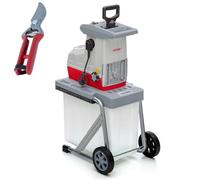 IKRA trituratore elettrico ILH 2800, con forbici da giardino incluse