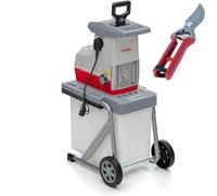 IKRA trituratore elettrico ILH 3000A, con cesoie da giardino incluse