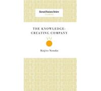 Ikujiro Nonaka The Knowledge-Creating Company (Copertina rigida)