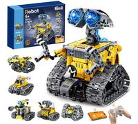 IKUPER Robot 6 in 1 per Bambini Ragazzi dai 8 ai 12 Anni | Set Robotico Programmabile con App e Telecomando, Natale e compleanni, 631 Pezzi