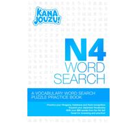 Ikuze Publishing Kana Jouzu N4 Word Search (Tascabile)