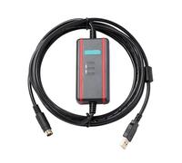 IKYCEHFV 1pcs Chip USB-AFC8513 Suitable for PLC Programming Cable FP0 FP2 FP-X FP-G Series Download Line High Speed Isolated(FTDI-Isolation)