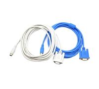 IKYCEHFV 1pcs Download Cable SC-11 PLC programming cable for FX/1N/1S/2N/3U Series(Blue 2M)