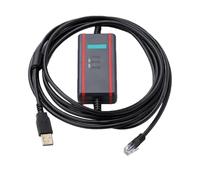 IKYCEHFV 1pcs Isolated USB-CNV3 for NB/NJ/NS/NW0 Series PLC Programming Cable NN-CNV3 Serial Port Data Download Line(FTDI Chip Isolation)