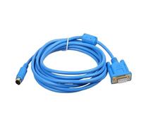 IKYCEHFV 1pcs OP320-FX For MD204L OP320 OP320-A TG TH Touch Panel HMI Connect FX Series PLC Programming Cable MD204-FX(Gold Plated Version,3M)