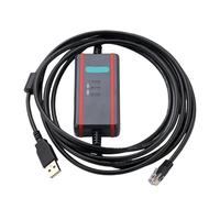 IKYCEHFV 1pcs USB-KV+ Suitable For KV Series PLC Data Programming Cable Download line RJ45(FTDI-Isolation Type)