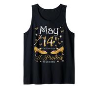 Il 14 Maggio Una Principessa è Nata Il 14 Maggio Birthday Girls Canotta
