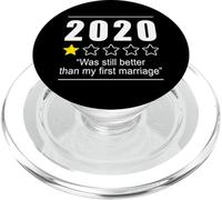 Il 2020 è stato ancora meglio del mio primo matrimonio Capodanno 2021 PopSockets PopGrip per MagSafe