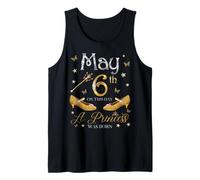 Il 6 Maggio Una Principessa è Nata Il 6 Maggio Birthday Girls Canotta