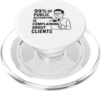 Il 99% della contabilità pubblica si lamenta di CPA divertente PopSockets PopGrip per MagSafe